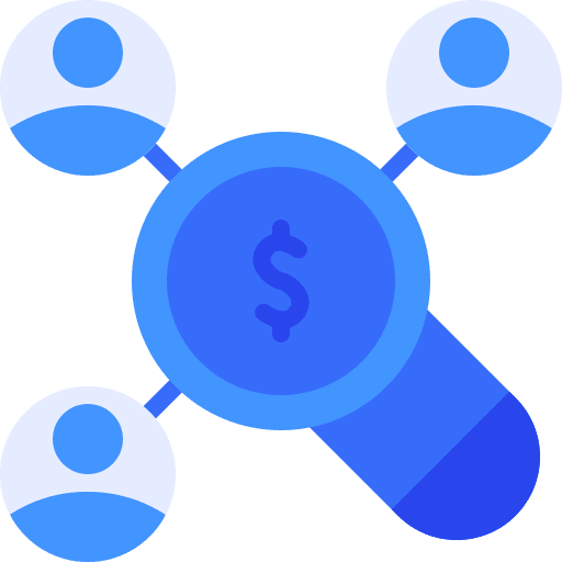 Search user marketing affiliate icon Search user marketing affiliate icon