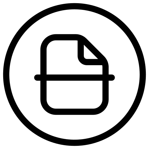 File scan user interface document icon