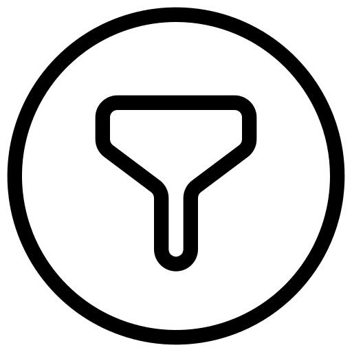 Filter filter button ui icon