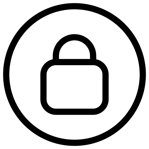 Padlock lock protection ui icon