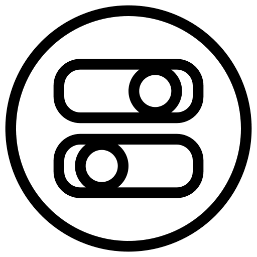 Switch ui off user interface icon