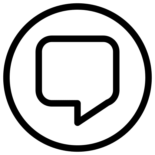 Chat user interface conversation chat icon
