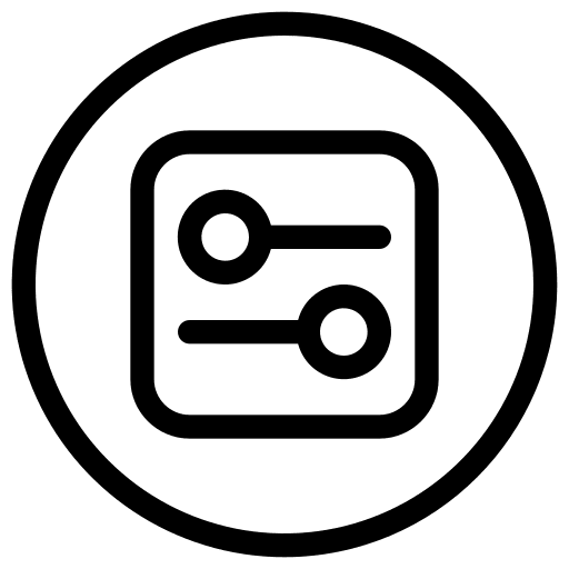 Setting button setting user interface icon