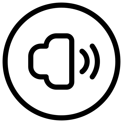 Volume enable sound audio volume icon