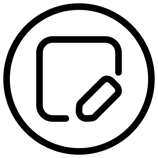 Edit pen ui user interface icon