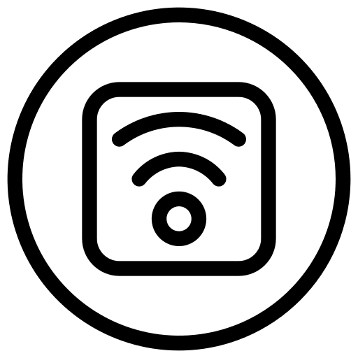 Wifi ui user interface signal icon