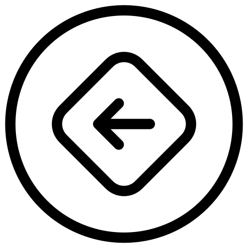 Left arrow user interface ui left arrow icon
