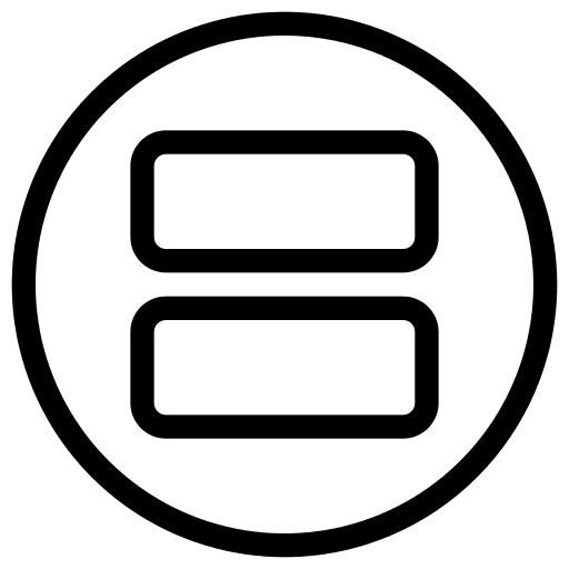 Split split distance button icon