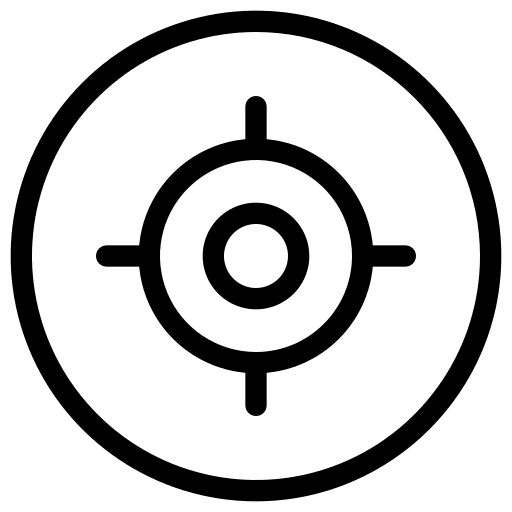 Target objective ui user interface icon