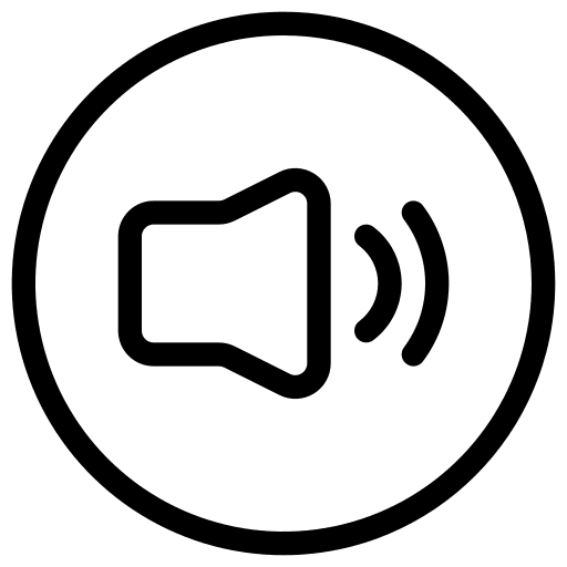 Volume button speaker ui icon