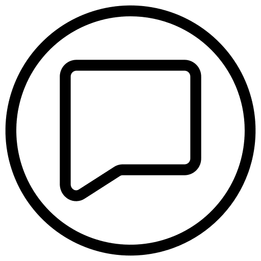 Chat chat communications button icon