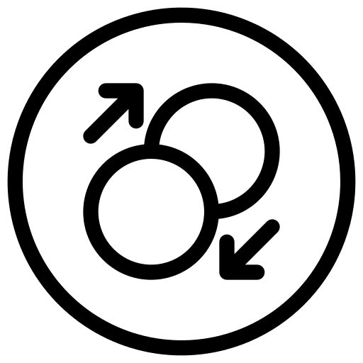 Exchange cash button coin icon