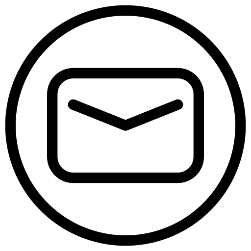 Message ui envelope button icon