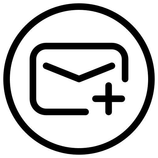Message ui user interface add icon