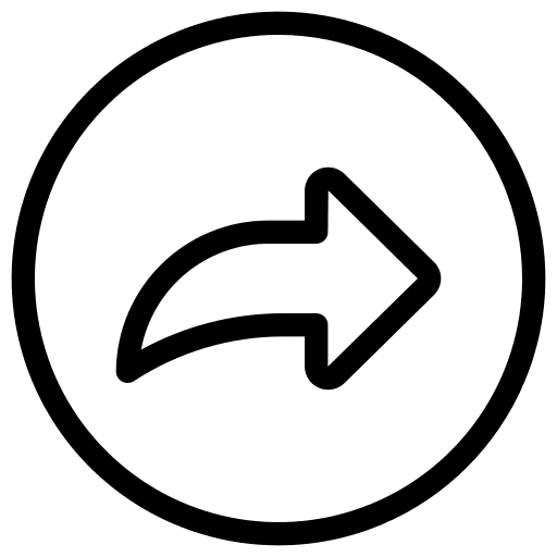 Right arrow button user interface send icon