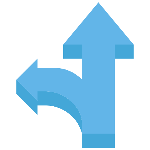 Arrow user interface arrow left icon