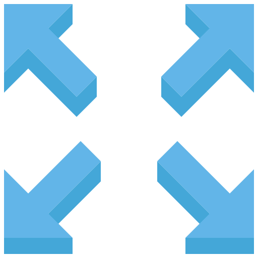 Expand maximize expand sign icon