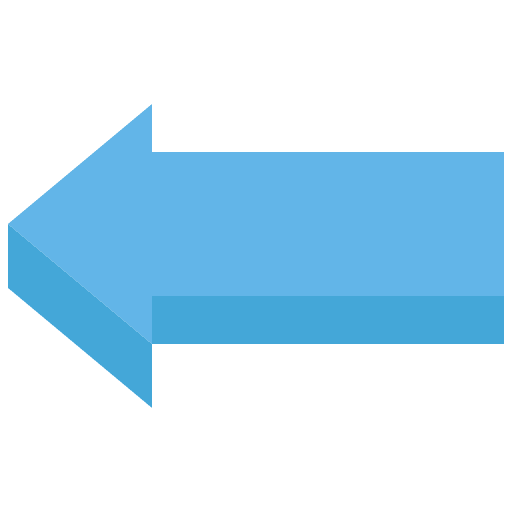 Left arrow arrows directional left arrow icon