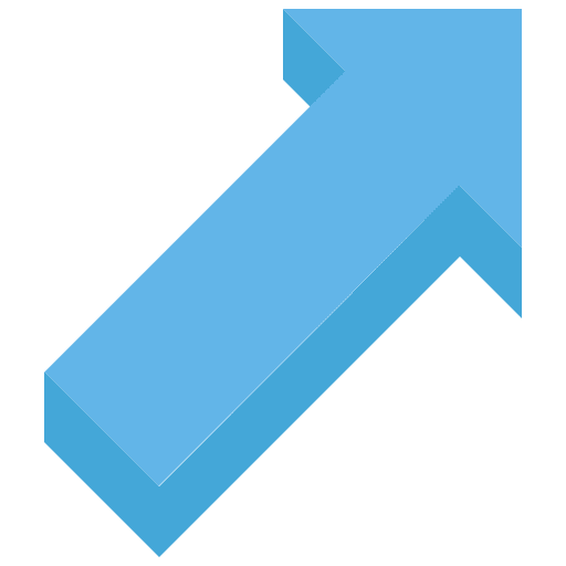 Top right up right arrow arrows top right icon