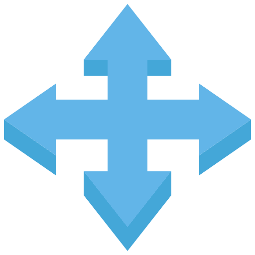 Arrow interface move selection arrow icon