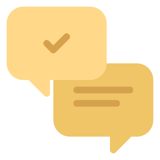 Conversation vote conversation communications icon