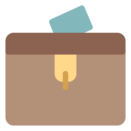 Manual voting envelope politic votes icon Manual voting envelope politic votes icon