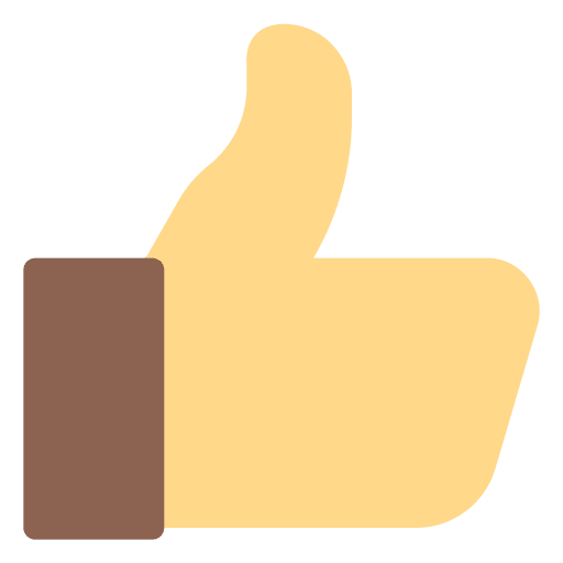 Positive vote like vote feedback icon