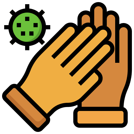 Gloves gloves bacteria laboratory icon Gloves gloves bacteria laboratory icon