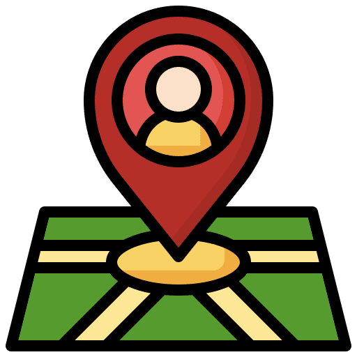 Location you are here map user icon Location you are here map user icon