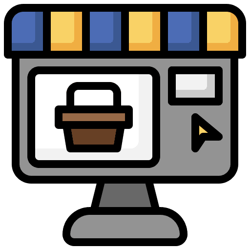 Online shopping online shop online shopping market icon Online shopping online shop online shopping market icon