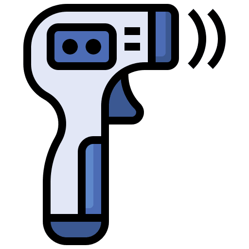 Thermometer degrees medical temperature icon Thermometer degrees medical temperature icon