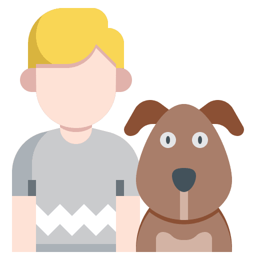 Animal care dog avatar user icon Animal care dog avatar user icon