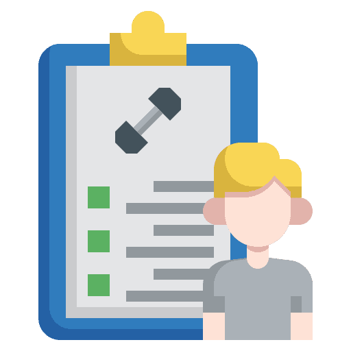 Fitness note dumbbell fitness icon Fitness note dumbbell fitness icon