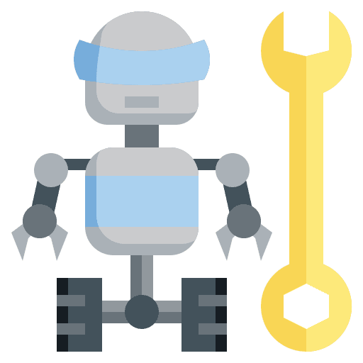 Robot robotics electronics robot icon Robot robotics electronics robot icon