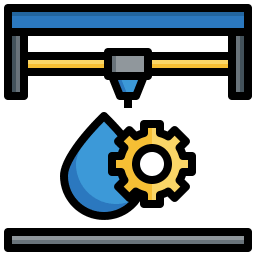 3d printer industry 3d printing production icon 3d printer industry 3d printing production icon
