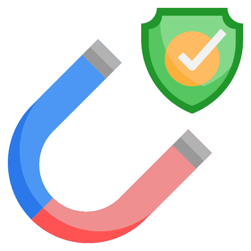 Attract safe shield insurance icon Attract safe shield insurance icon