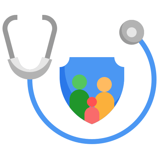 Health insurance security healthcare and medical health insurance icon Health insurance security healthcare and medical health insurance icon