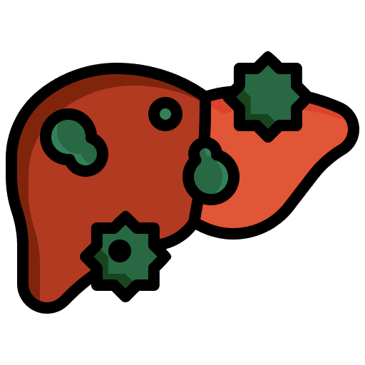 Hepatitis illness hepatitis organ icon Hepatitis illness hepatitis organ icon