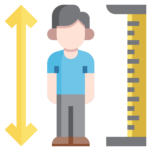 Height people hospital tall icon