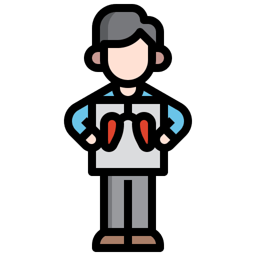 Scanning people radiology man icon Scanning people radiology man icon