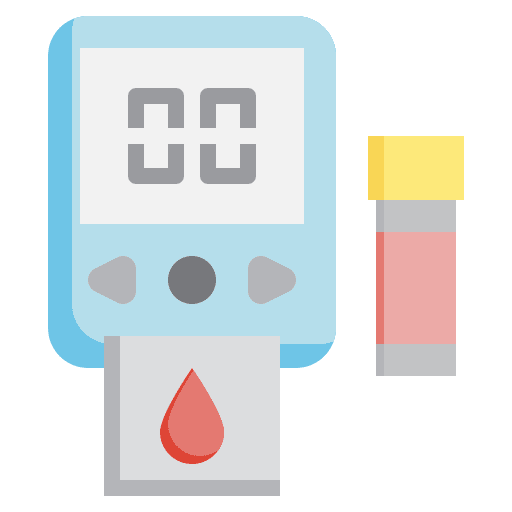 Hemoglobin electronics hemoglobin test meter medical equipment icon Hemoglobin electronics hemoglobin test meter medical equipment icon