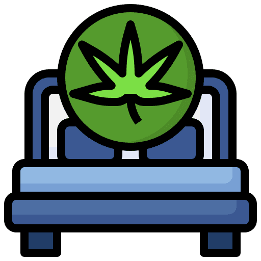 Sleep sleeping weed wellness icon Sleep sleeping weed wellness icon