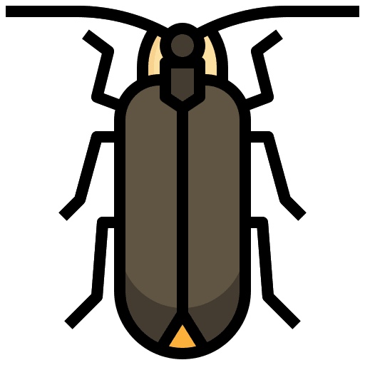 Firefly problem insect protection icon Firefly problem insect protection icon
