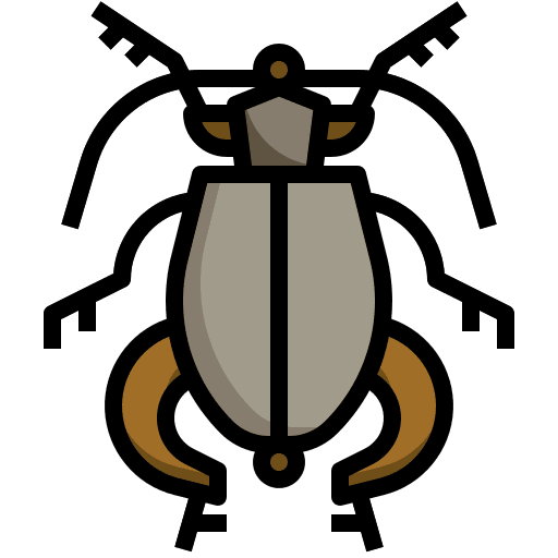 Bug problem interface animals icon Bug problem interface animals icon