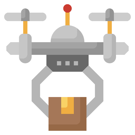 Drone drone quadcopter transportation icon Drone drone quadcopter transportation icon