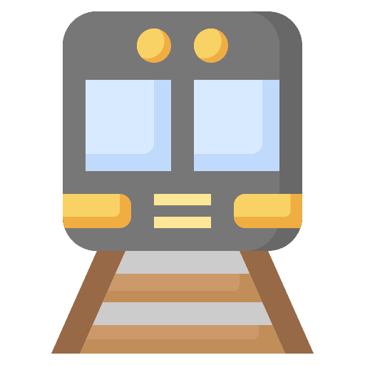 Train metro digital electronics icon