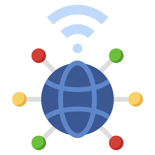 Wifi networking computer internet icon Wifi networking computer internet icon
