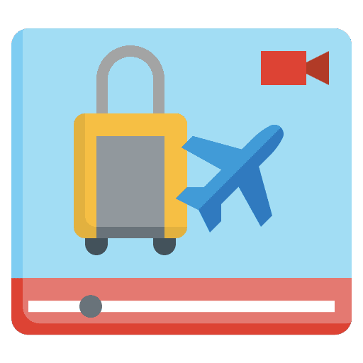 Vlogger vlogger travel user icon Vlogger vlogger travel user icon