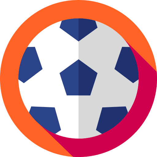 Football sport team game icon