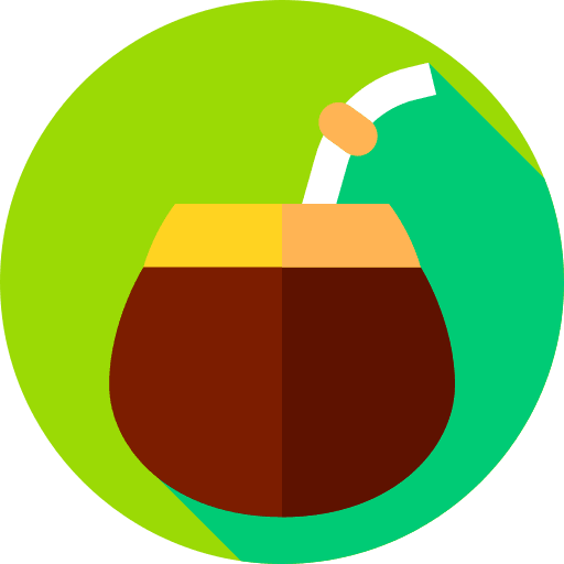 Mate food and restaurant mate tea icon
